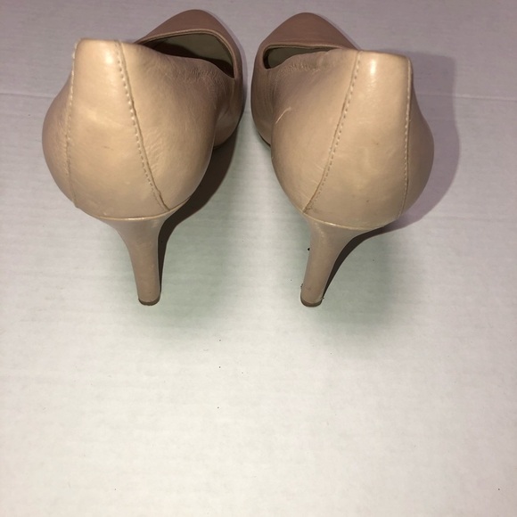 Rockport taupe leather pump high heels size 8.5 - Picture 3 of 4